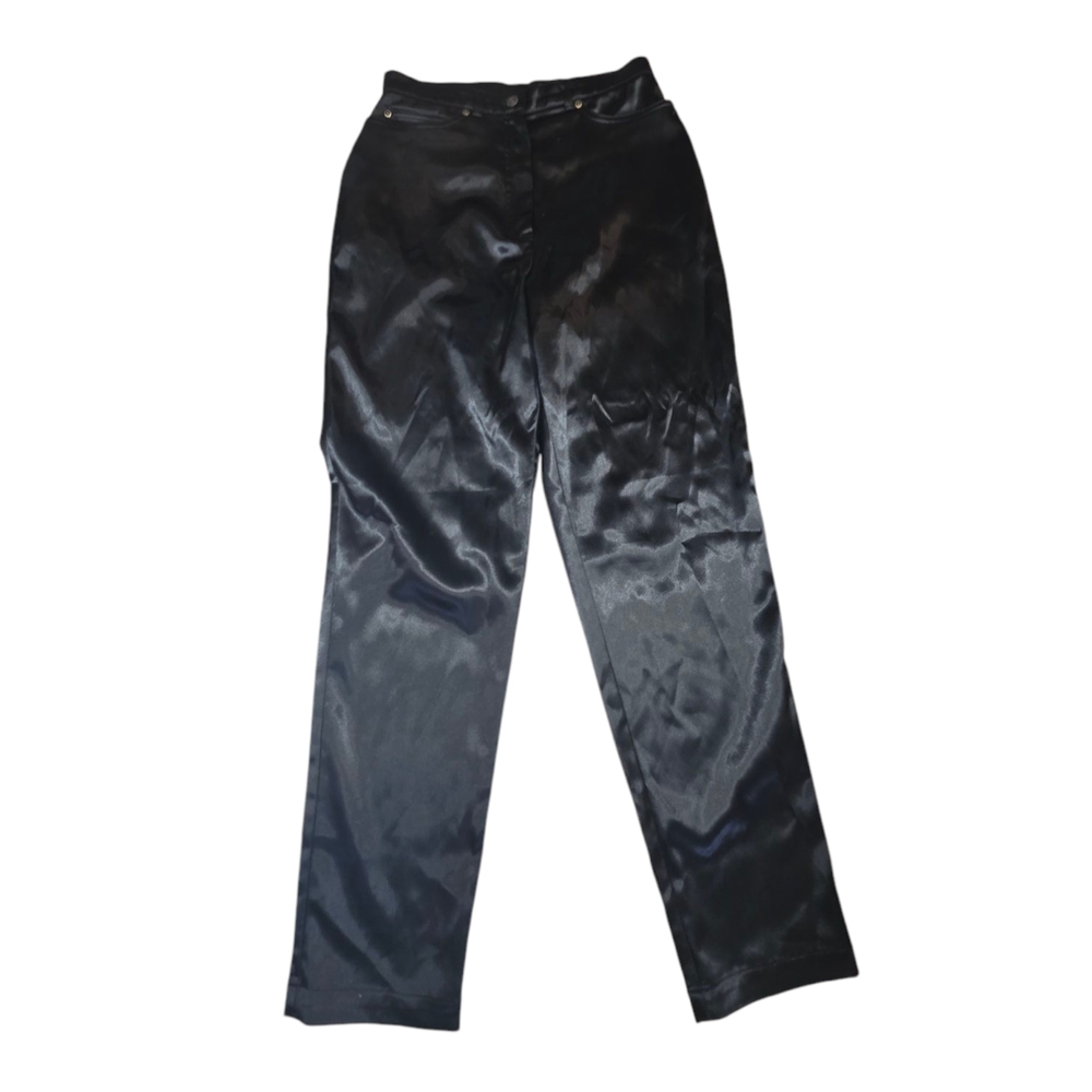 Black Relaxed Fit  Trousers